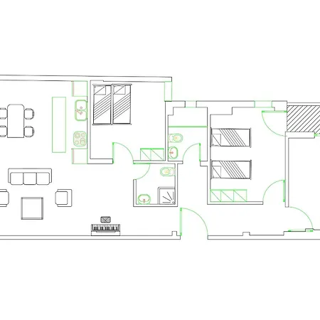Apartment Forum 3-bedroom New *
