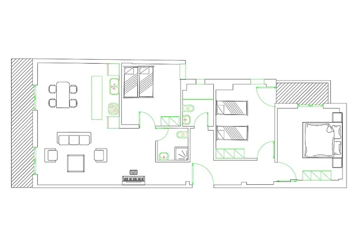 Apartment Forum 3-bedroom New *